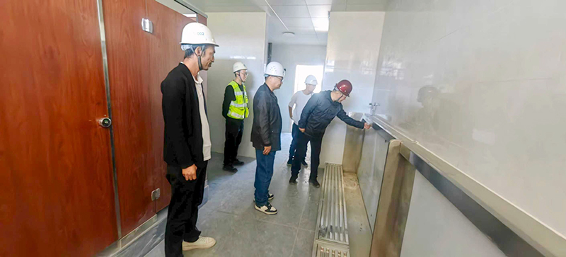 鄭州市建設投資集團有限公司 第六十七高級中學(xué)項目部國慶、中秋安全生產(chǎn)檢查簡(jiǎn)報